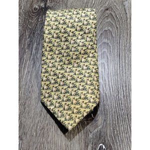 Herve Monsigny Mens Silk Necktie Novelty Tie Woven